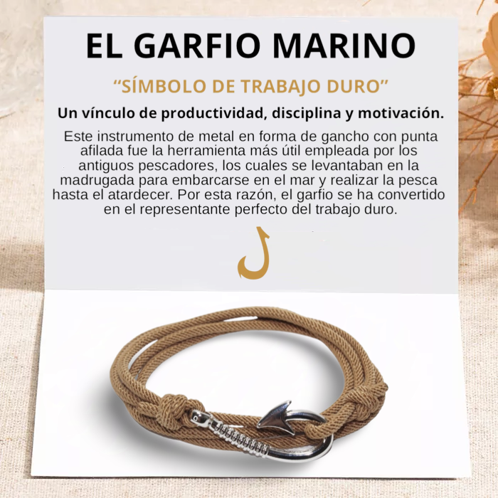 PULSERA GARFIO "COCO CREAM"