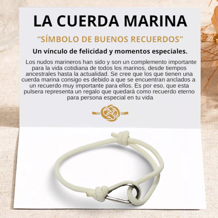 CUERDA MARINA "WHITE CORAL"
