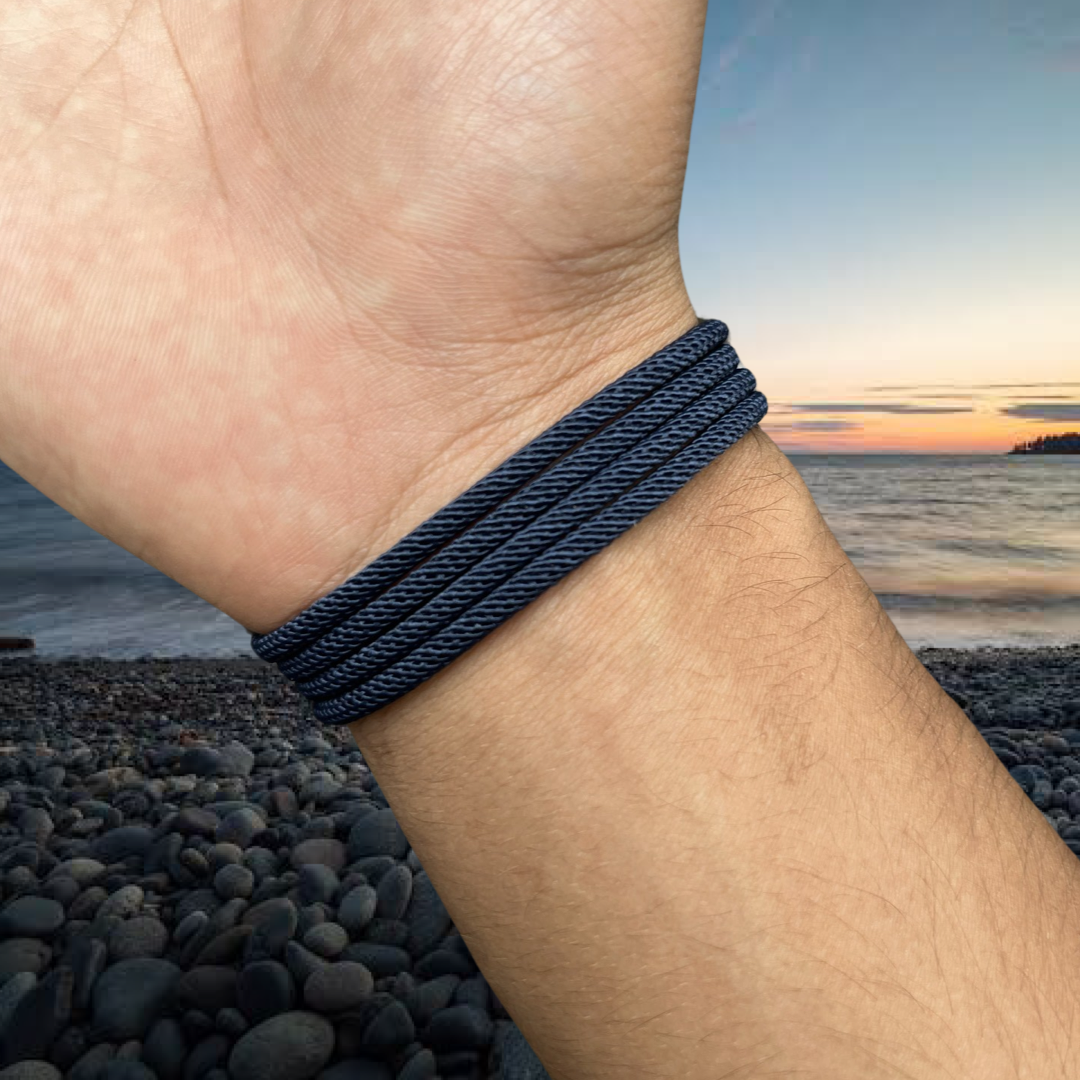 PULSERA TIBURÓN "NAVY BLUE OCEAN"