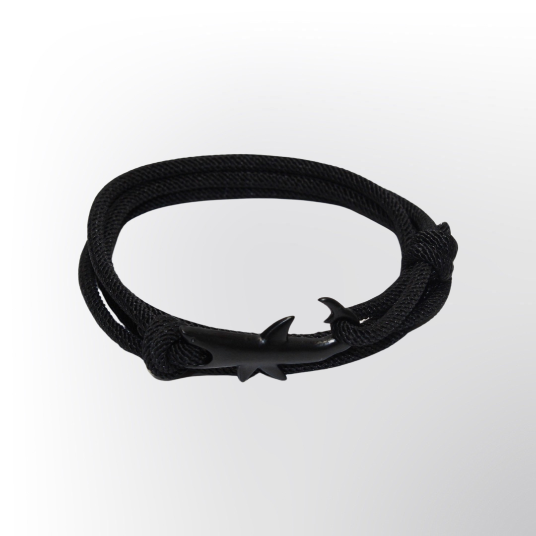 PULSERA TIBURÓN "BLACK PEARL"