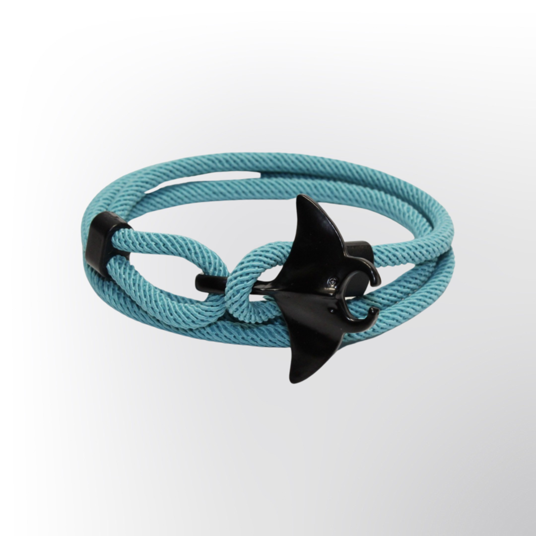 PULSERA MANTARRAYA "LIGHT BLUE SKY"