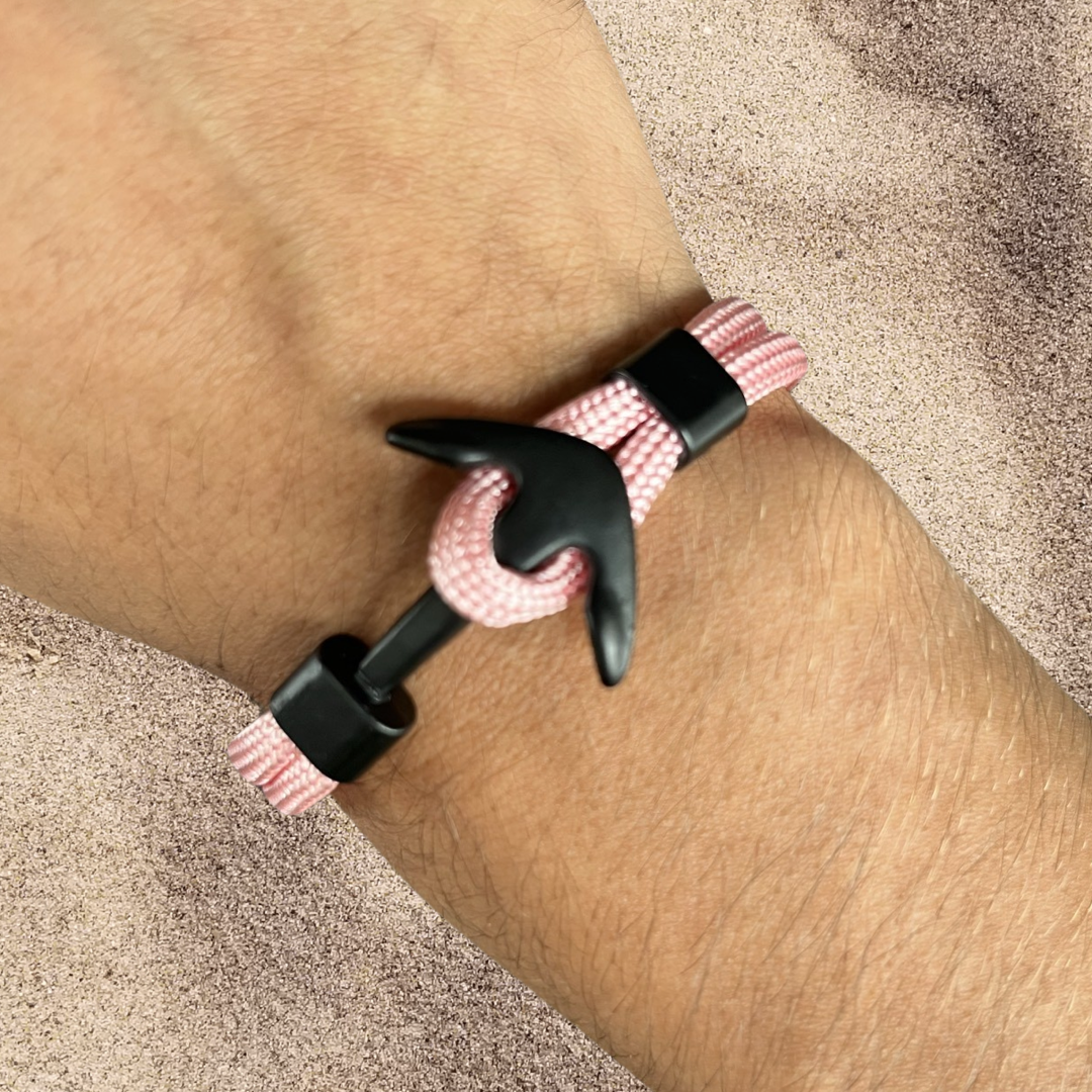 PULSERA ANCLA MARINA "PINK DREAMS"