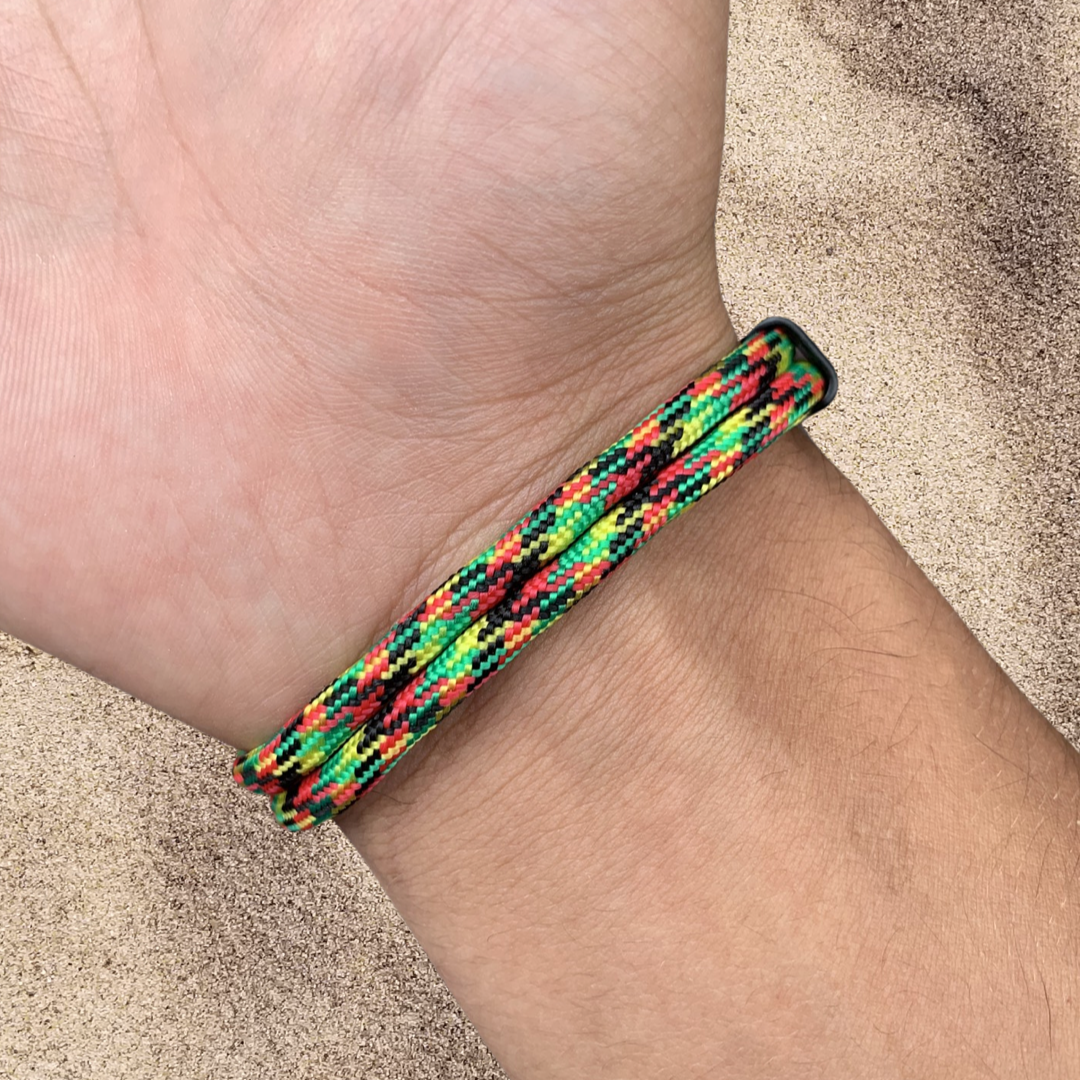 PULSERA ANCLA MARINA "RASTA"