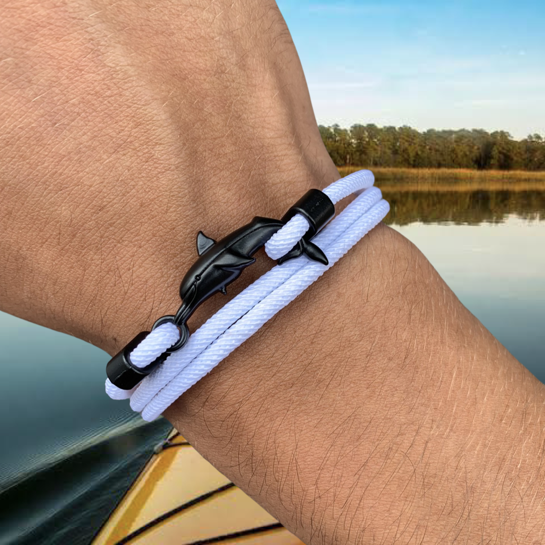 PULSERA DELFÍN "WHITE SALT"