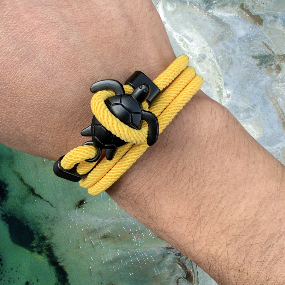 PULSERA TORTUGA "GOLDEN SUN"