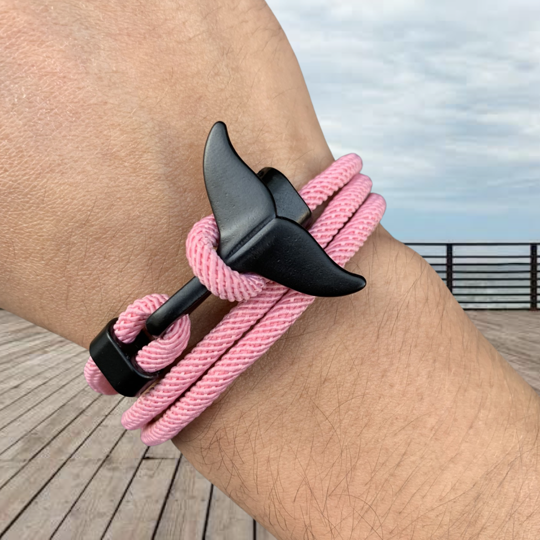 PULSERA COLA DE BALLENA "PINK DREAMS"