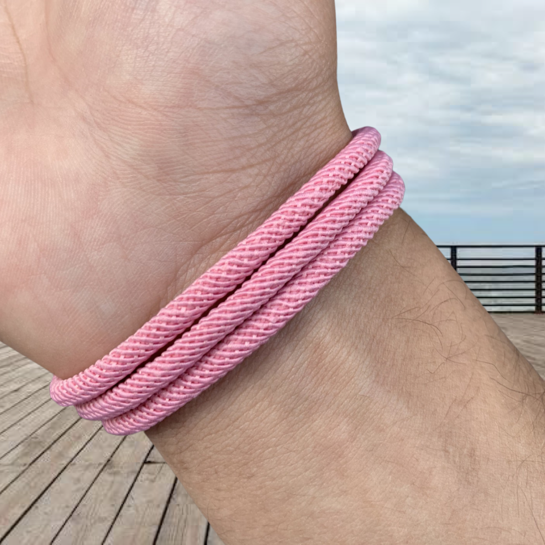 PULSERA COLA DE BALLENA "PINK DREAMS"