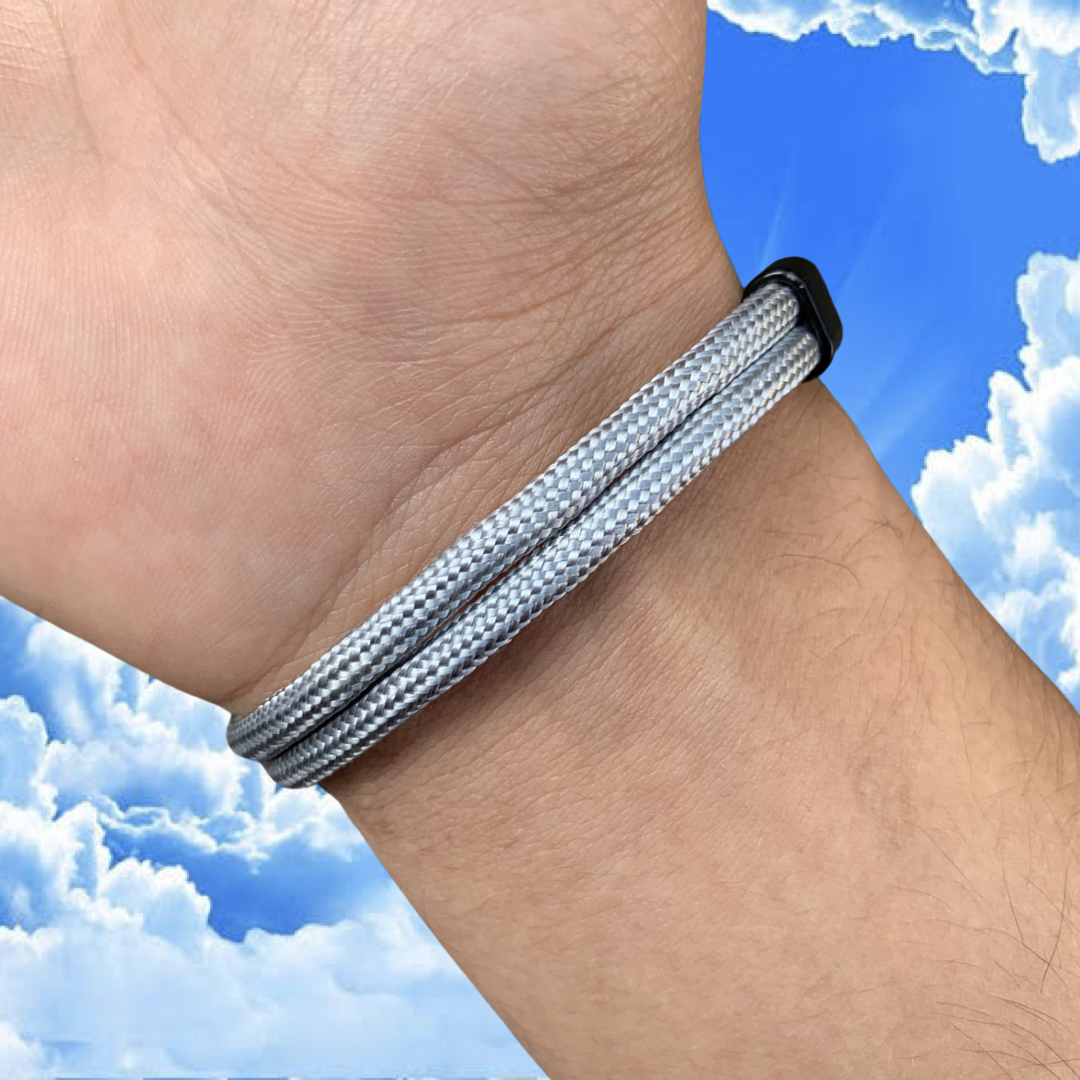 PULSERA AVIÓN "GRAY CHILL"