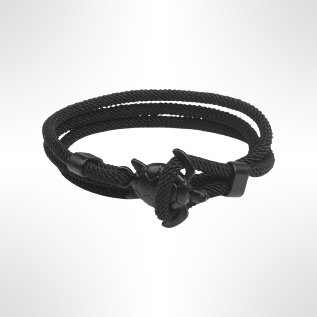 PULSERA TORTUGA "BLACK PEARL"