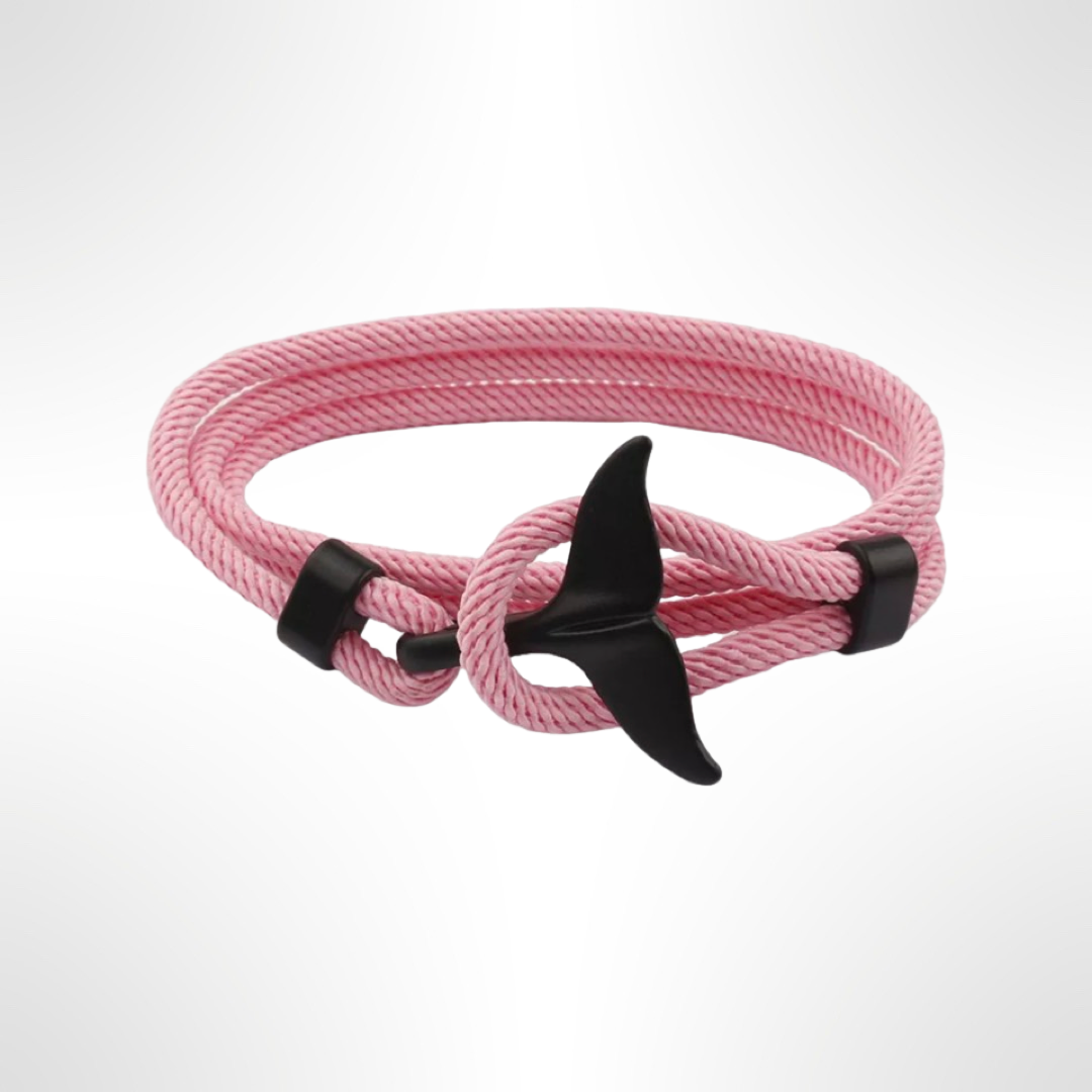 PULSERA COLA DE BALLENA "PINK DREAMS"