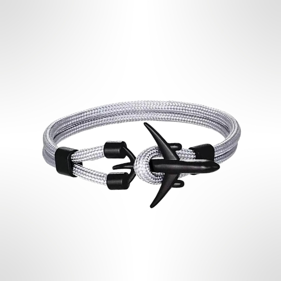 PULSERA AVIÓN "GRAY CHILL"