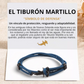 PULSERA TIBURÓN MARTILLO "BLUE LAGOON"