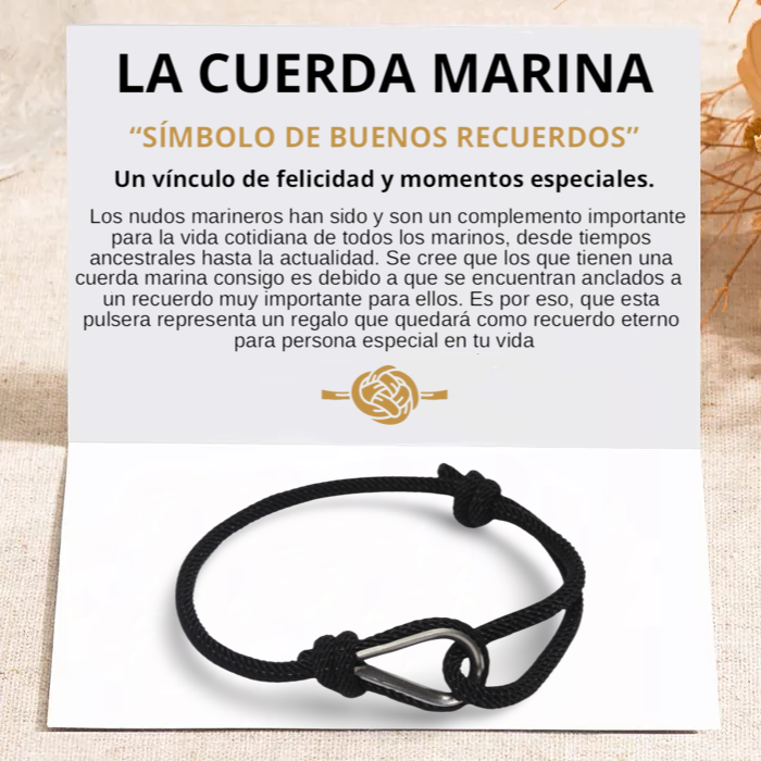 CUERDA MARINA "BLACK PEARL"