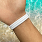 PULSERA MANTARRAYA "WHITE SALT"