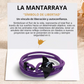 PULSERA MANTARRAYA "VIOLET SKY"