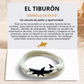 PULSERA TIBURÓN "WHITE CORAL"