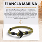 PULSERA ANCLA MARINA "GREEN SEAWEED"