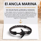 PULSERA ANCLA MARINA "DARK SEA"