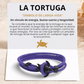 PULSERA TORTUGA "PURPLE RAIN"