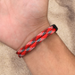 PULSERA ANCLA MARINA "RED PIRANHA"