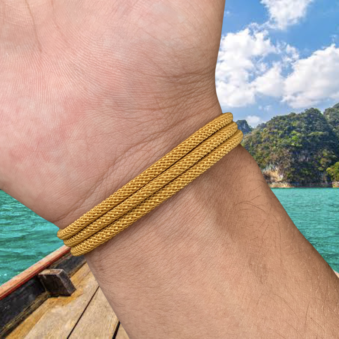 PULSERA PULPO "HONEY MUSTARD"