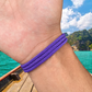 PULSERA PULPO "VIOLET SKY"