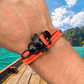 PULSERA PULPO "ORANGE BRICK"