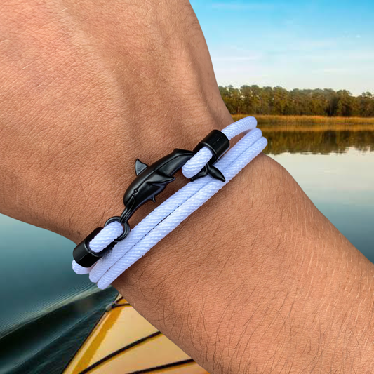 PULSERA DELFÍN "WHITE SALT"