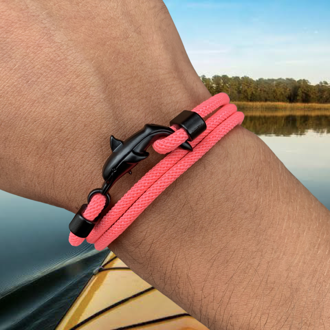 PULSERA DELFÍN "BUBBLE GUM"