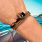 PULSERA TIBURÓN MARTILLO "CHOCOLATE BROWNIE"