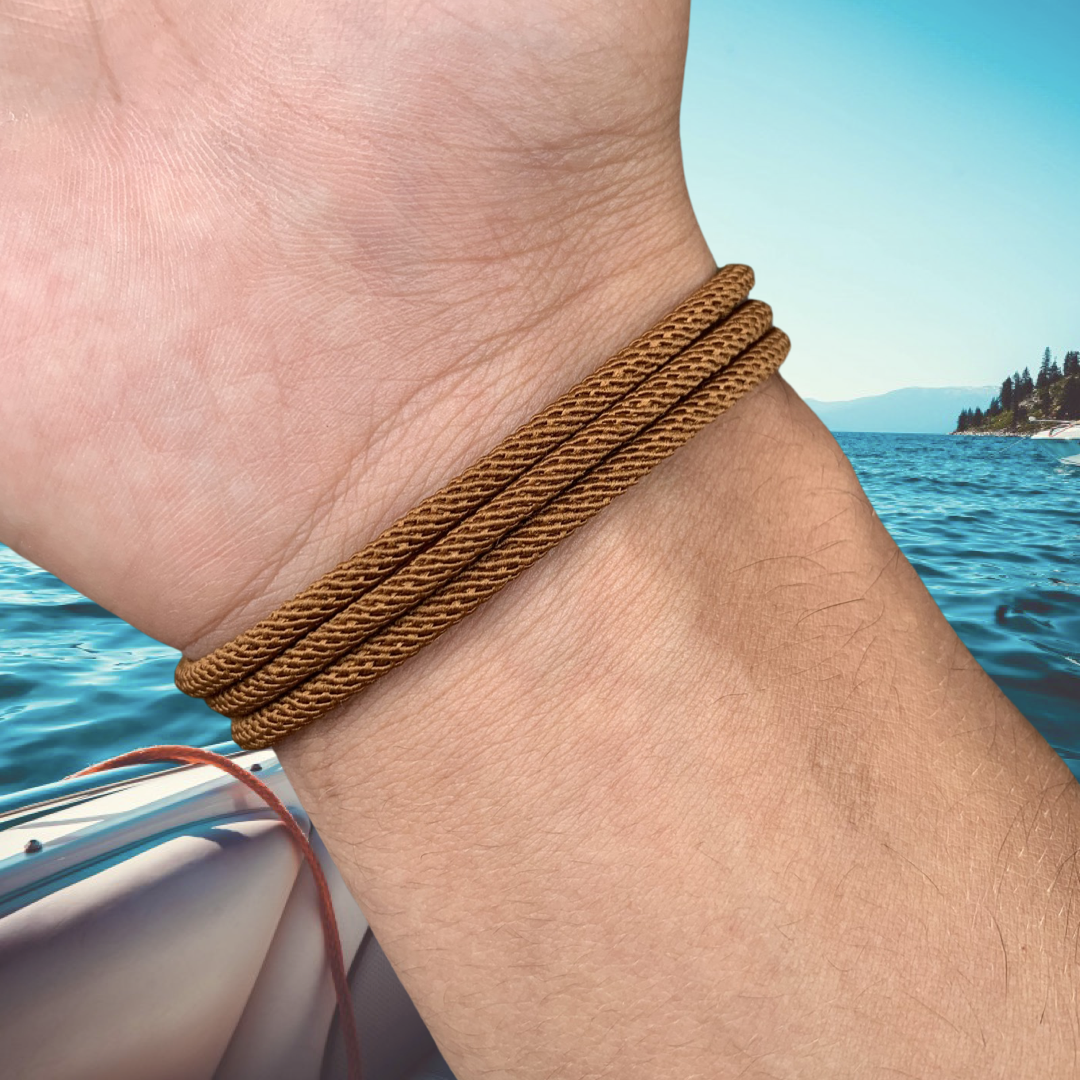 PULSERA TIBURÓN MARTILLO "CHOCOLATE BROWNIE"