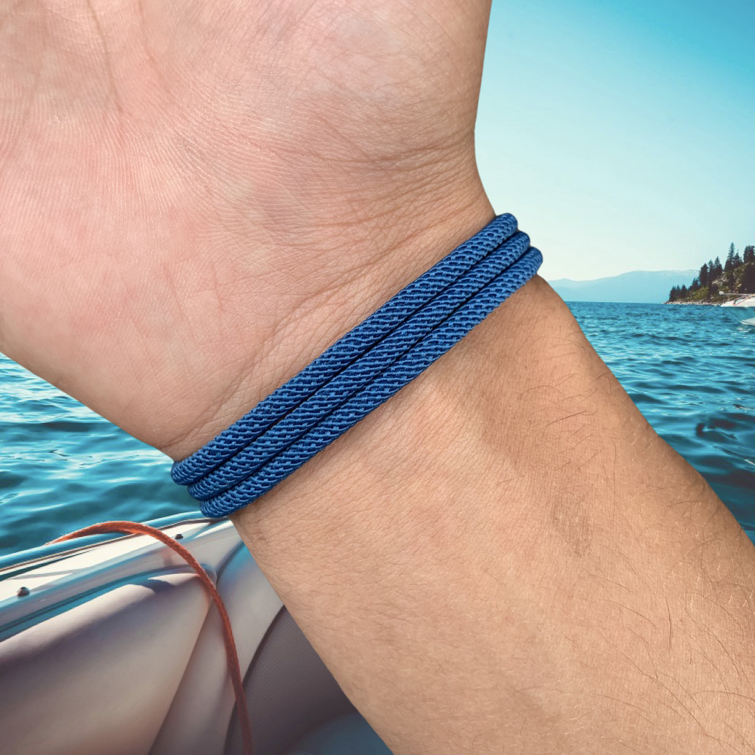 PULSERA TIBURÓN MARTILLO "BLUE LAGOON"