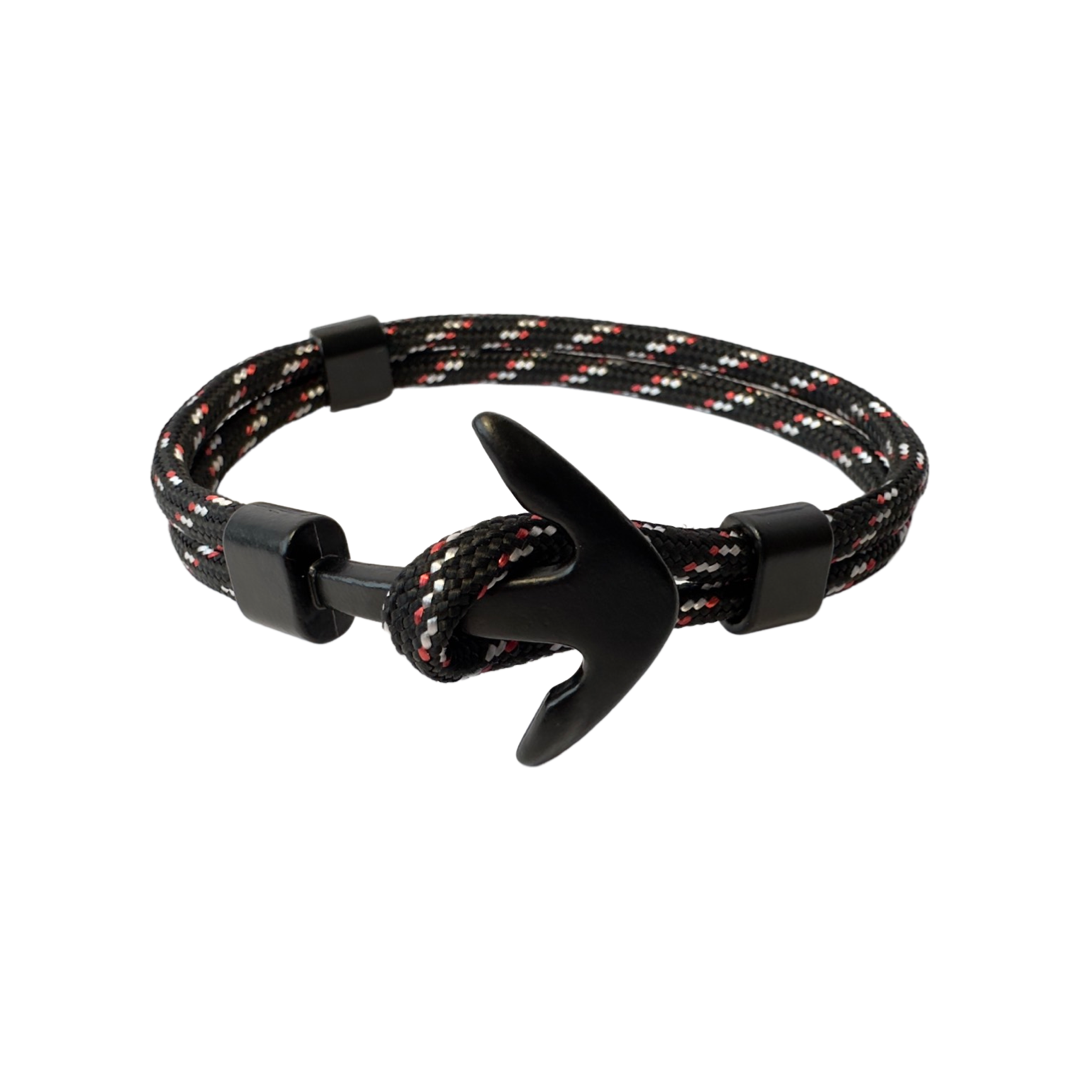 PULSERA ANCLA MARINA "DARK SEA"