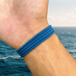 PULSERA GARFIO "BLUE LAGOON"