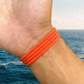 PULSERA GARFIO "ORANGE BRICK"