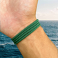 PULSERA GARFIO "PALM GREEN"