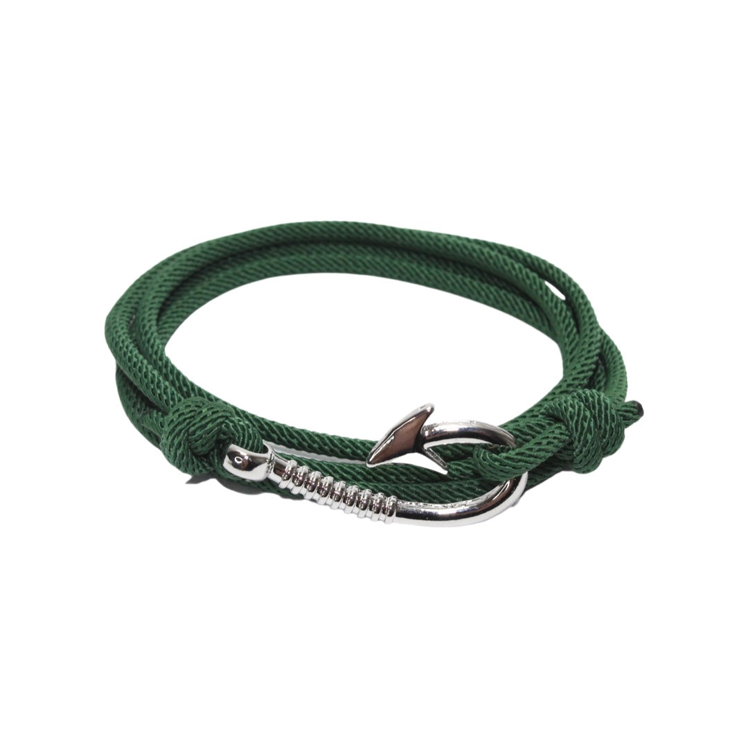 PULSERA GARFIO "PALM GREEN"