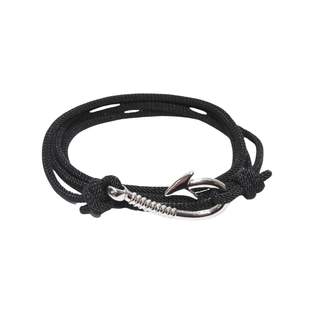 PULSERA GARFIO "BLACK PEARL"