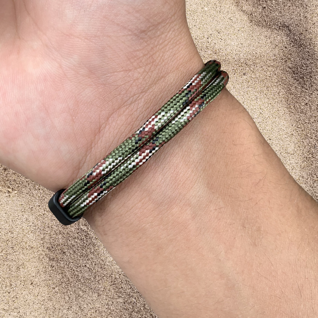 PULSERA ANCLA MARINA "CAMO ARMY"