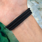 PULSERA TORTUGA "BLACK PEARL"
