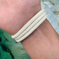PULSERA TORTUGA "WHITE CORAL"