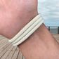 PULSERA COLA DE BALLENA "WHITE CORAL"