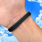 PULSERA AVIÓN "BLACK PEARL"