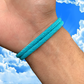 PULSERA AVIÓN "LIGHT BLUE SKY"