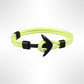 PULSERA ANCLA MARINA "LEMON LIME"