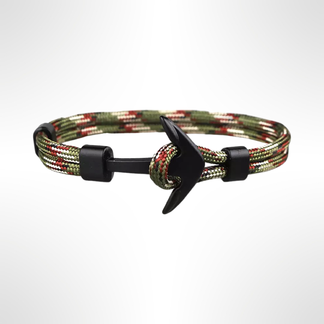 PULSERA ANCLA MARINA "CAMO ARMY"