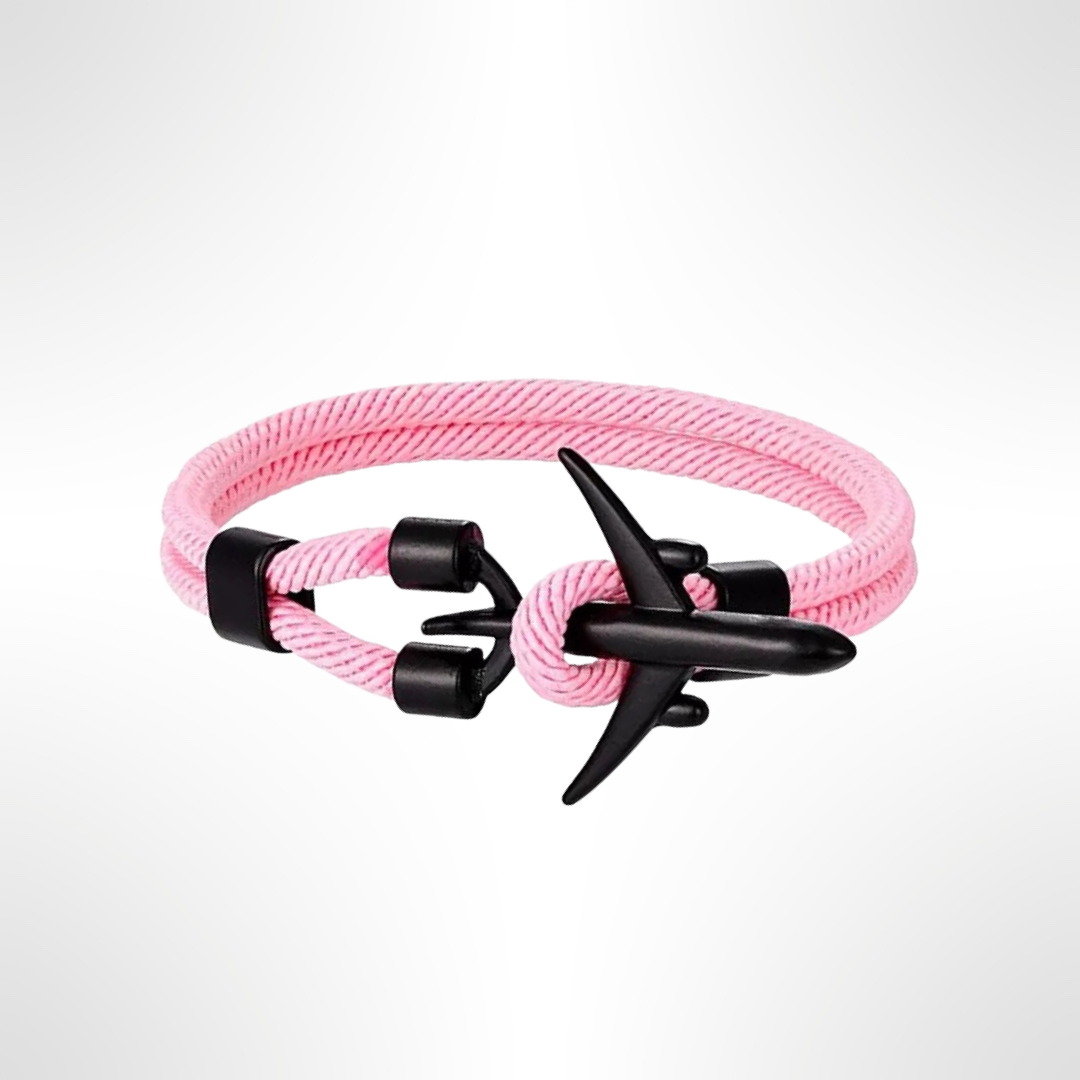 PULSERA AVIÓN "PINK DREAMS"