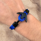 PULSERA ANCLA MARINA "BLUE WAVES"